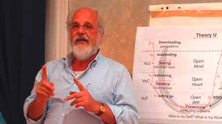 Michael Seidel beim Vortrag
